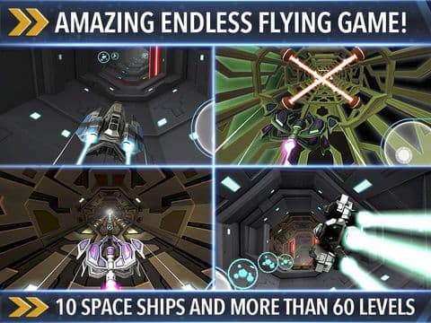 Space Race - Real Endless Racing Flying Escape Games screenshot 2