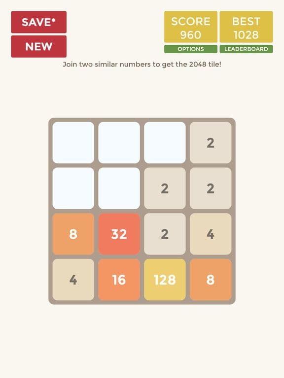 2048 4x4 5x5 6x6 - Classic & Plus screenshot 3