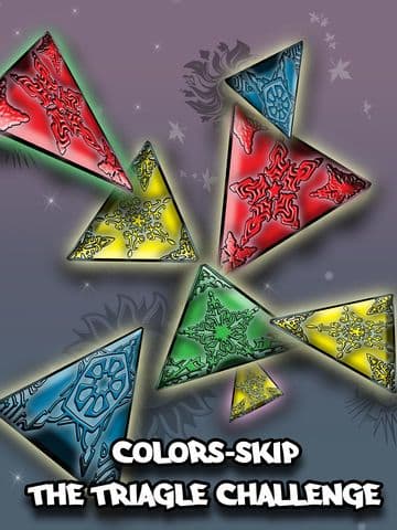 Colors Skip - Triangle Challenge screenshot 2