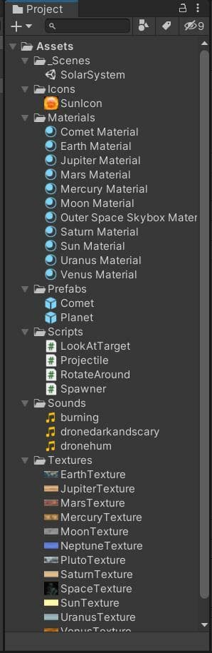 Solar System (itch) (merecat) screenshot 3