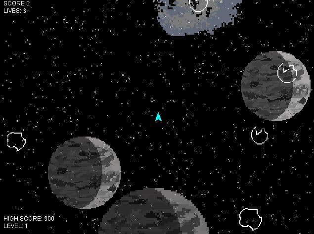 Java Asteroids Small