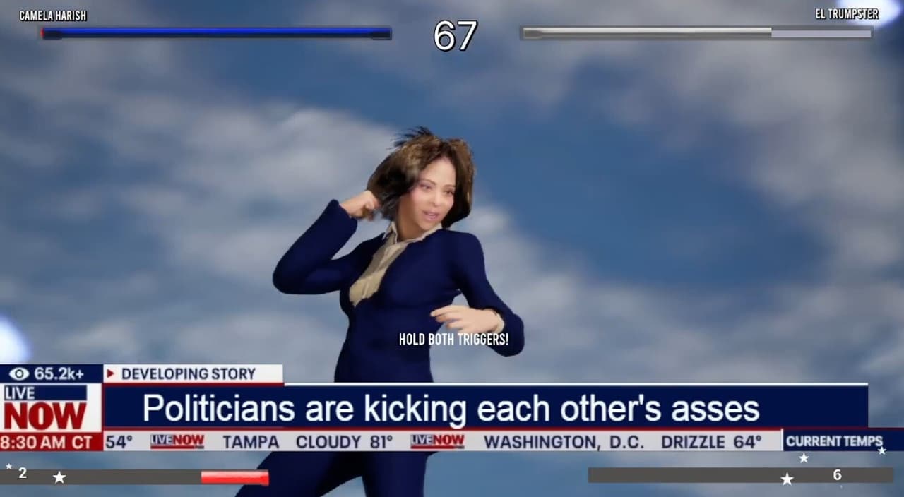 Election FighterZ: Kamala vs trump screenshot 3