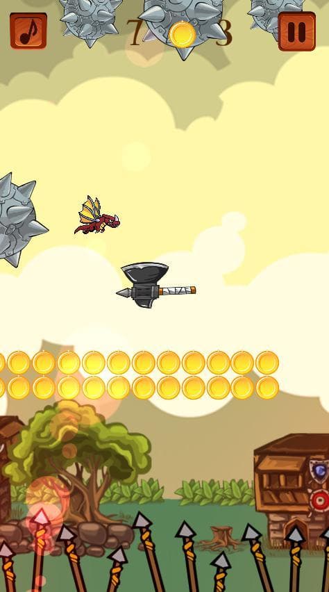 Flappy Dragon (Maykan Games) screenshot 2