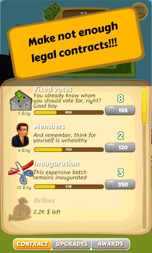 Corrupt Mayor Clicker screenshot 2