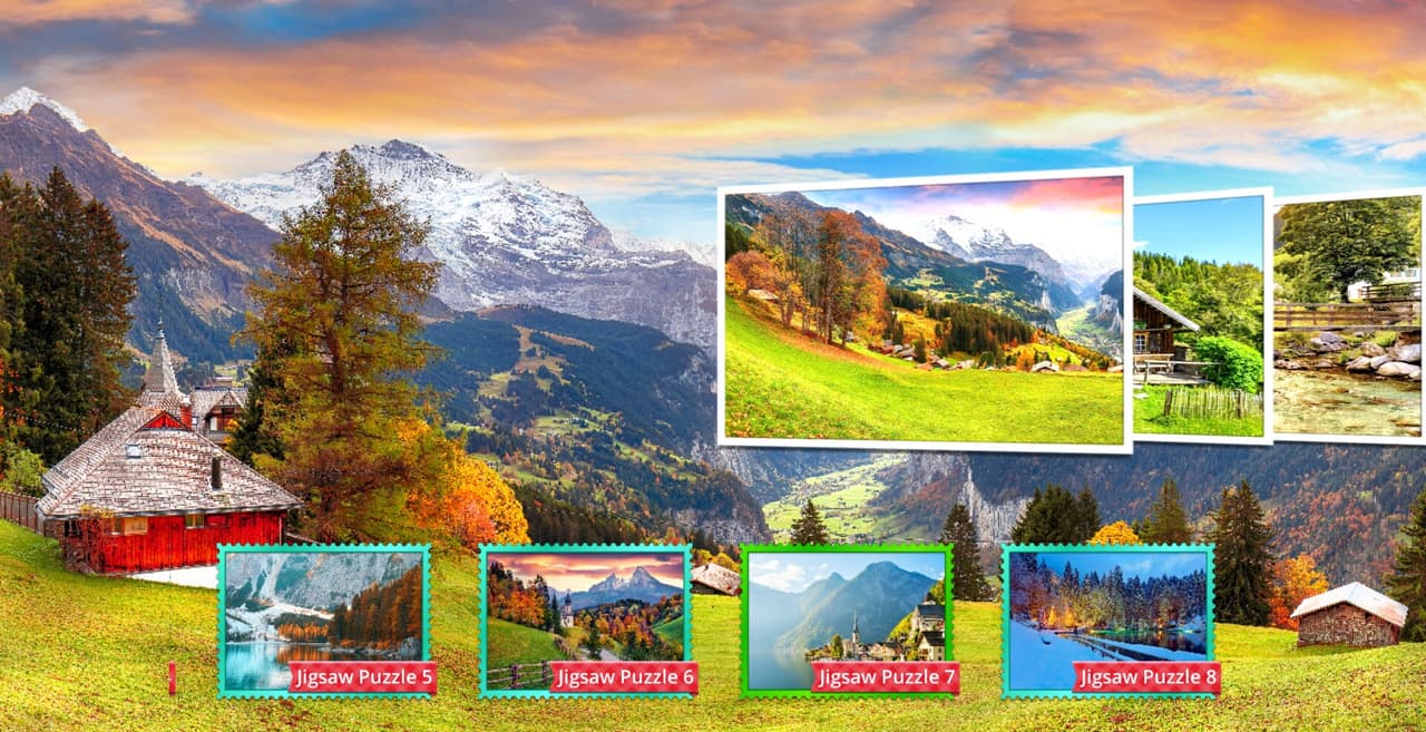 Swiss Alps Jigsaw Puzzles (itch) screenshot 4
