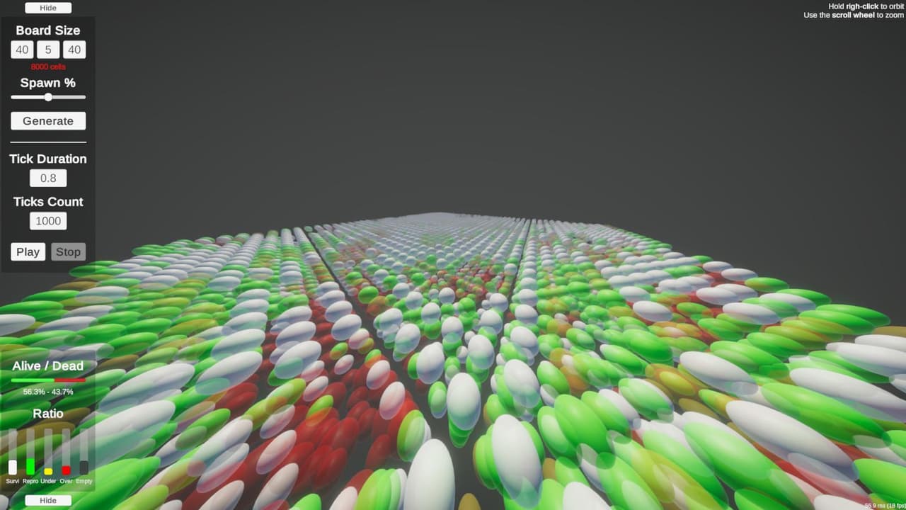 Game of Life 3D screenshot 3