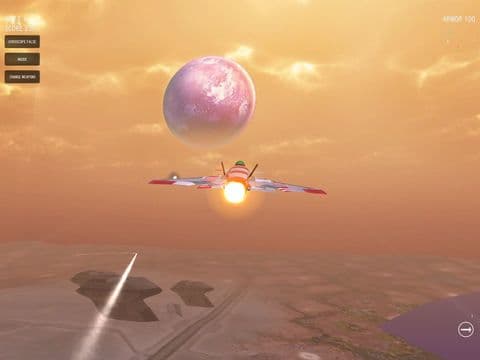 Mars Sky Attack 3D - skyforce 2015