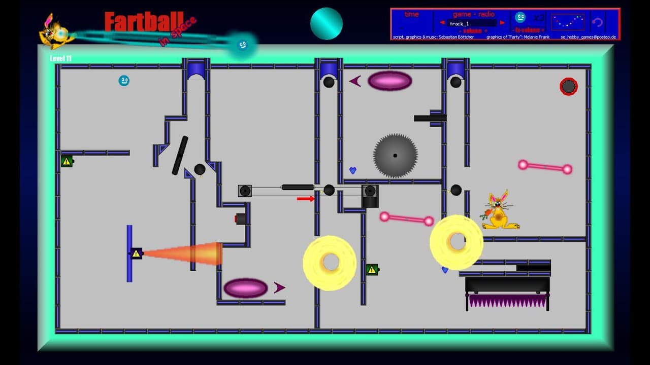 Fartball in space (browser) screenshot 2