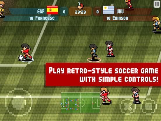 Pixel Cup Soccer screenshot 2