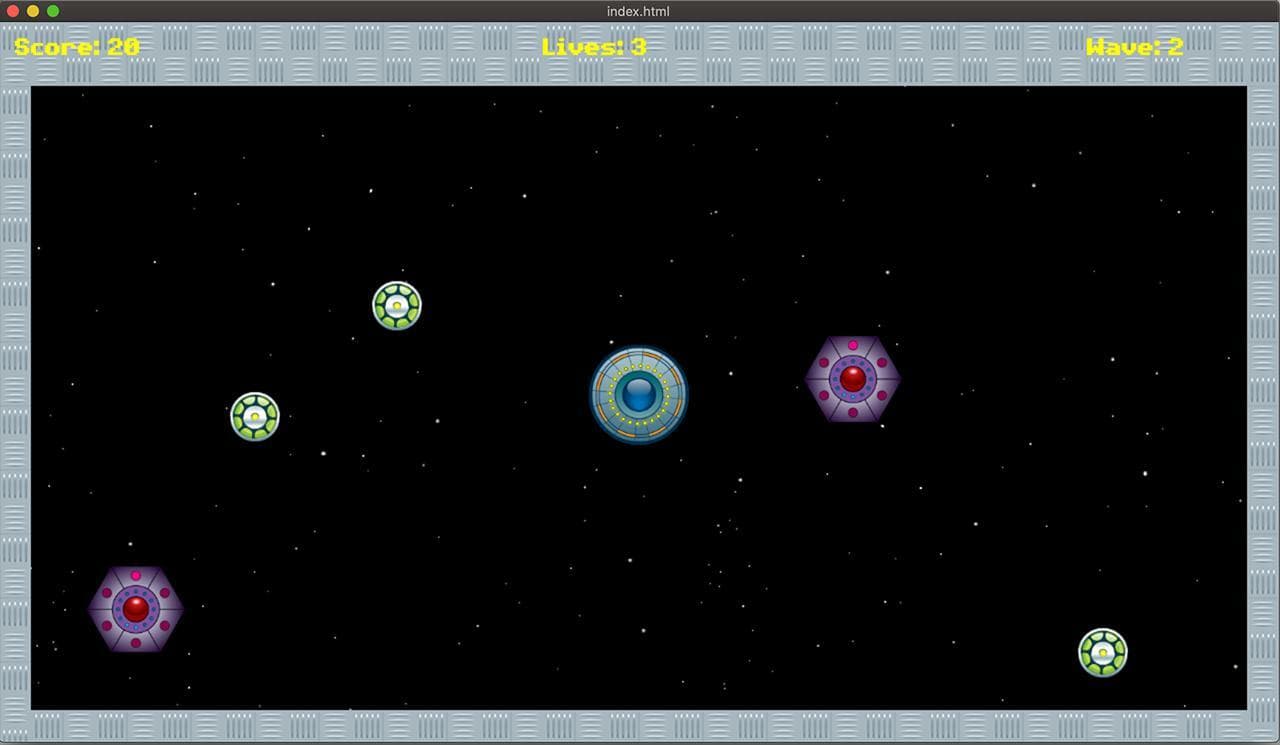 Space Arena — Youre First GDevelop 5 Game Tutorial screenshot 3