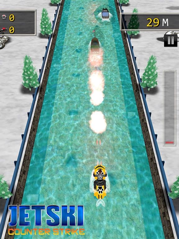 Jet Ski Counter Strike - Free 3D War Shooting Game screenshot 3
