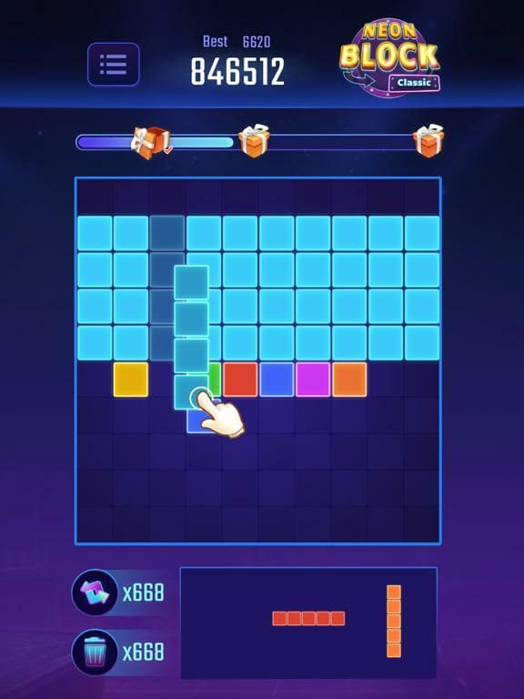 Neon Block Classic