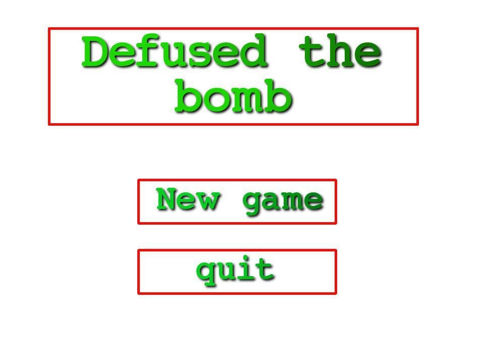 defused the bomb screenshot 2