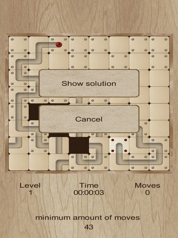 Roll the labyrinth ball