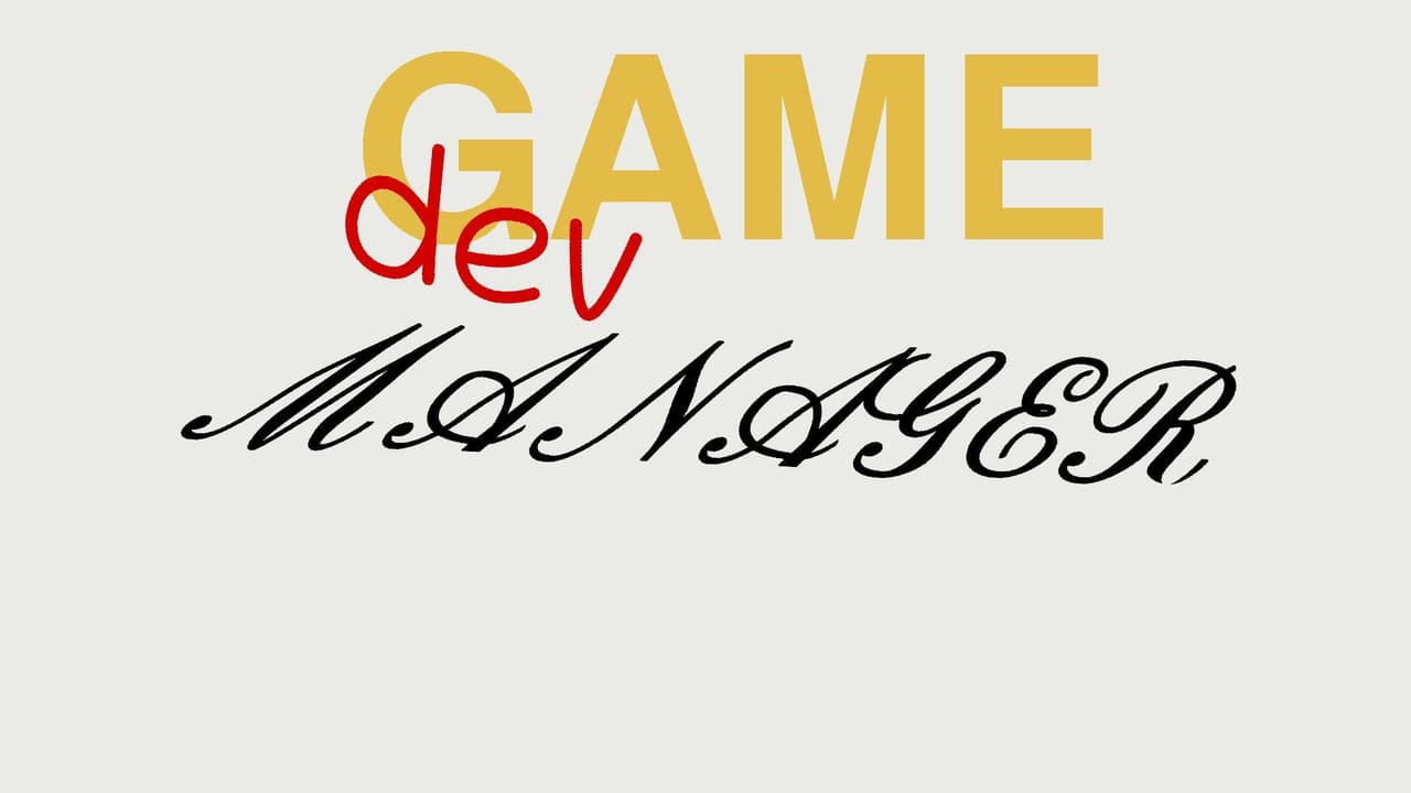 GAME dev Manager