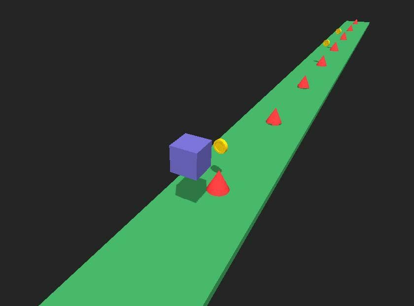 Cube Runner (itch) (ApolloS2K) screenshot 2