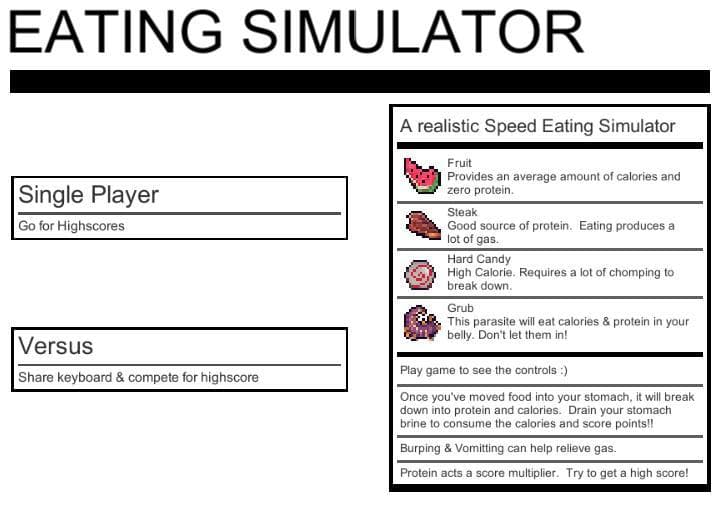 Eating Sim LD42 Edition screenshot 2