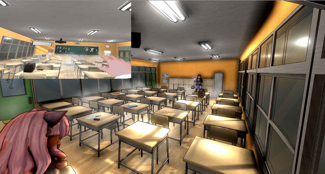 SchoolWar - become a VR AnimeGirl screenshot 6