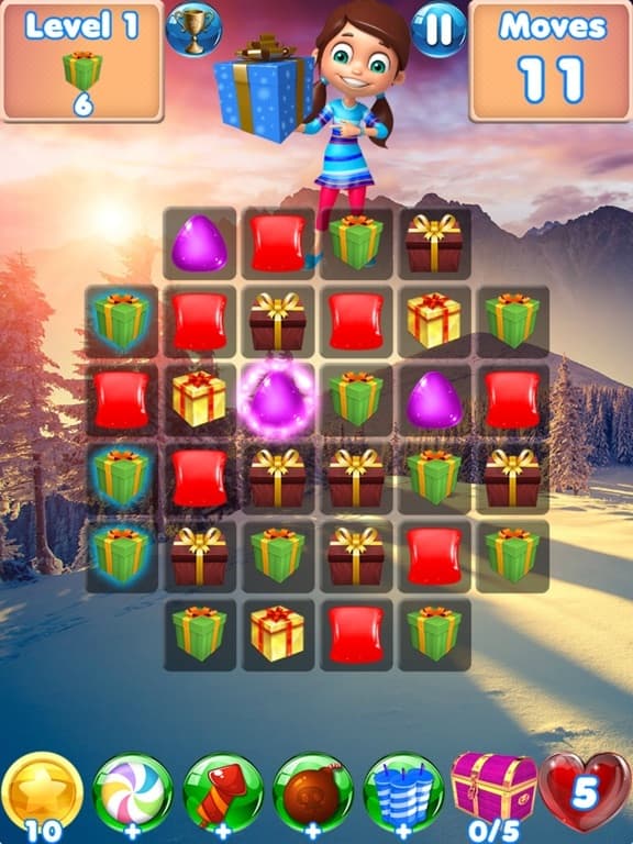 Christmas Crush - Castle Games screenshot 2