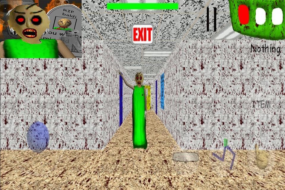 Granny Basic Scary Education Learning Game screenshot 3