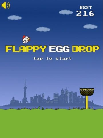 Flappy Egg Drop Free Fall