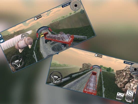 Hill Climb Truck Transporter screenshot 6