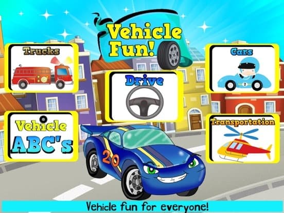Cars Games For Learning 1 2 3 screenshot 2