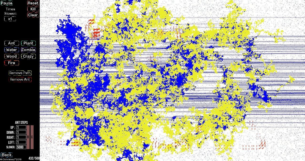Ant Simulation screenshot 5