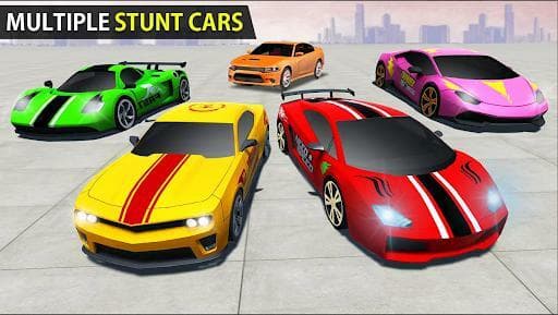 Car Stunt Racing - Mega Ramp Car Jumping screenshot 6
