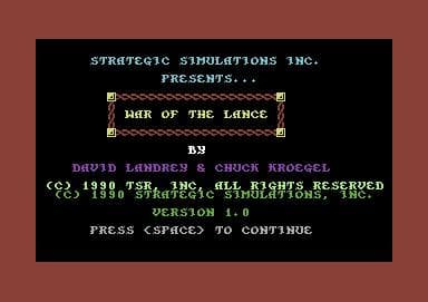 War of the Lance screenshot 5