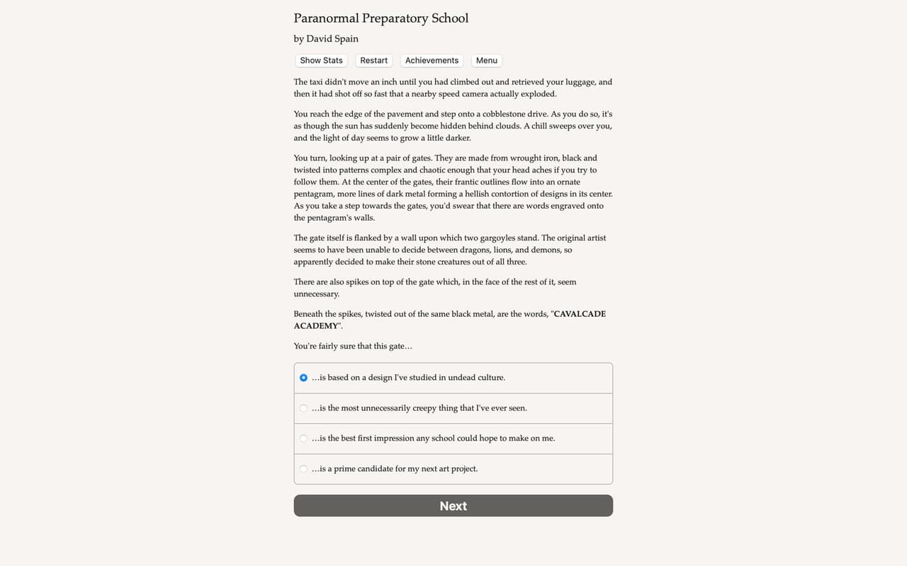 Paranormal Preparatory School
