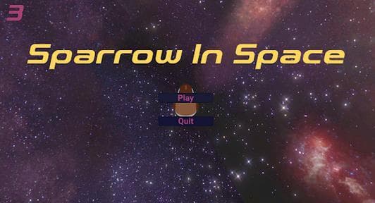 Sparrow in Space