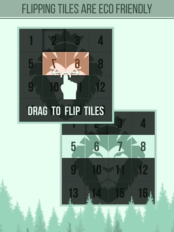 Flip Flop Forest Swipe Block screenshot 2