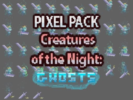 Creatures of the Night: Ghosts! [Pixel Art Pack]