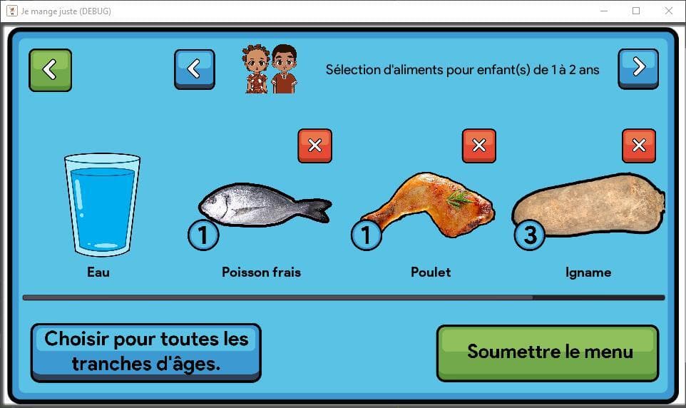 Je Mange Juste (Bayaola) screenshot 4