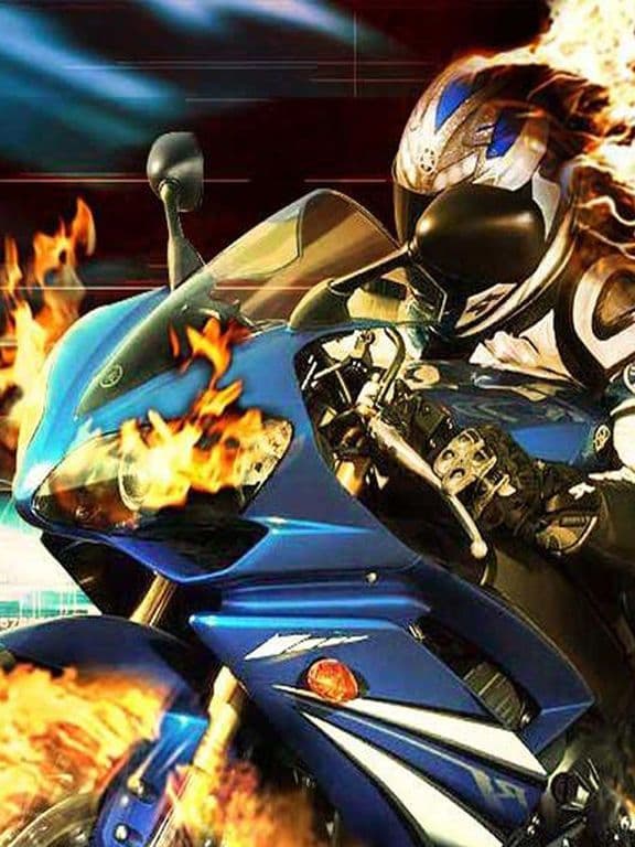 Moto Racer 3D: King Speed Racing Game screenshot 2