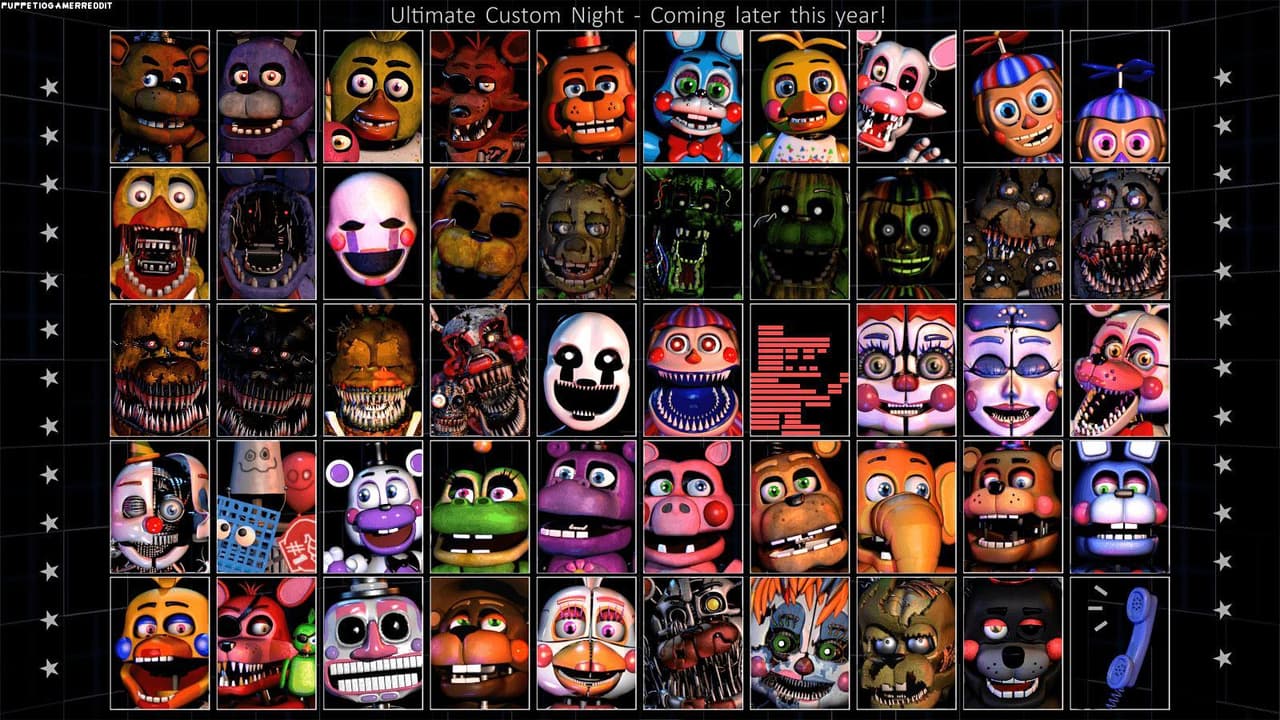 Five Nights at Freddys: Custom Night