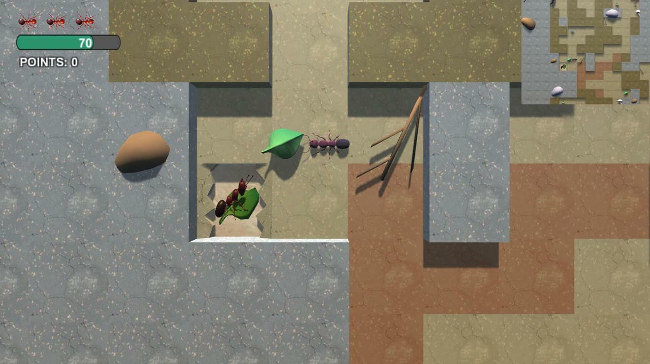 Through the Anthill - LD48 screenshot 4