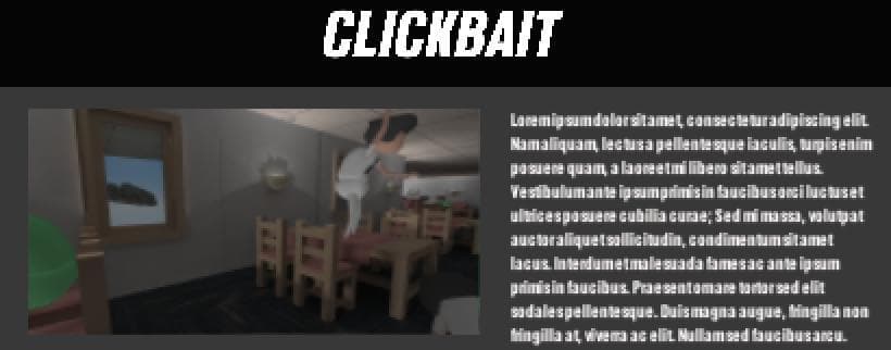 Clickbait (Lake Shore Drive Games)