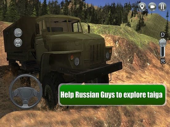 Russian Offroad Jeep Simulator - Drive your SUV in Russian Taiga!