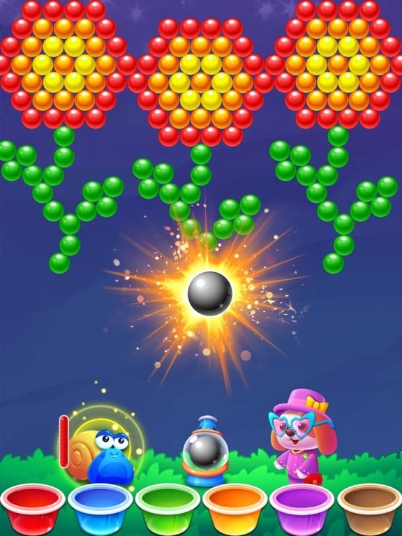 Bubble Shooter: Magic Snail screenshot 5