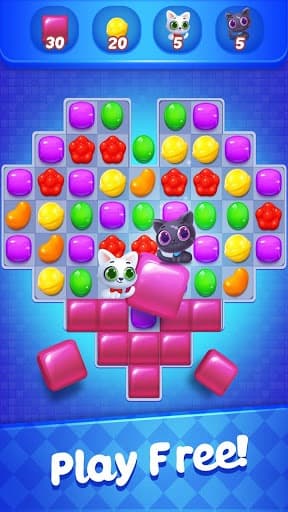 Sweet Candy Witch - Match 3 Puzzle Free Games screenshot 5