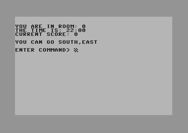 C64 Curse of the Vampire screenshot 3