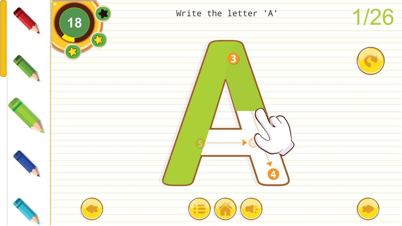 Easy Alphabet Tracing screenshot 2