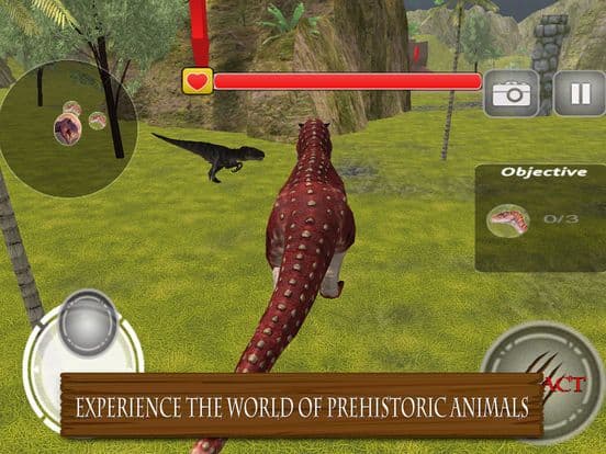Dinosaur Survival Island - Deadly Animal Simulator screenshot 2