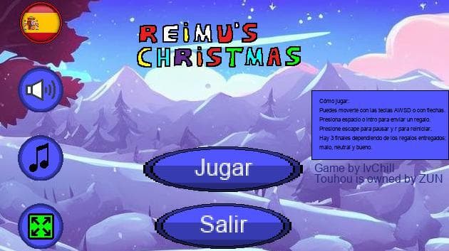 Touhou Reimus Christmas screenshot 2
