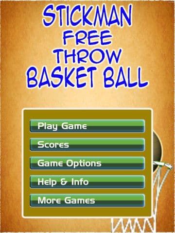 A Stickman Free Throw Basketball Game screenshot 3