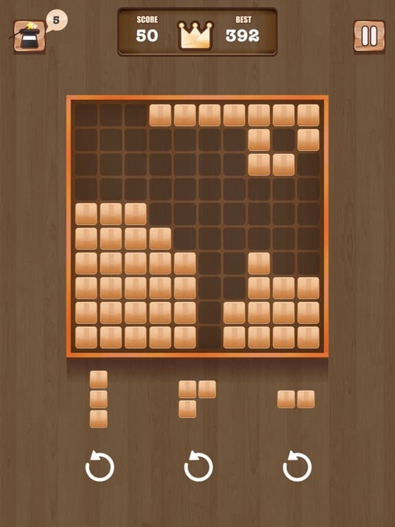 Wooden Blitz Block - A New Puzzle Adventure screenshot 2