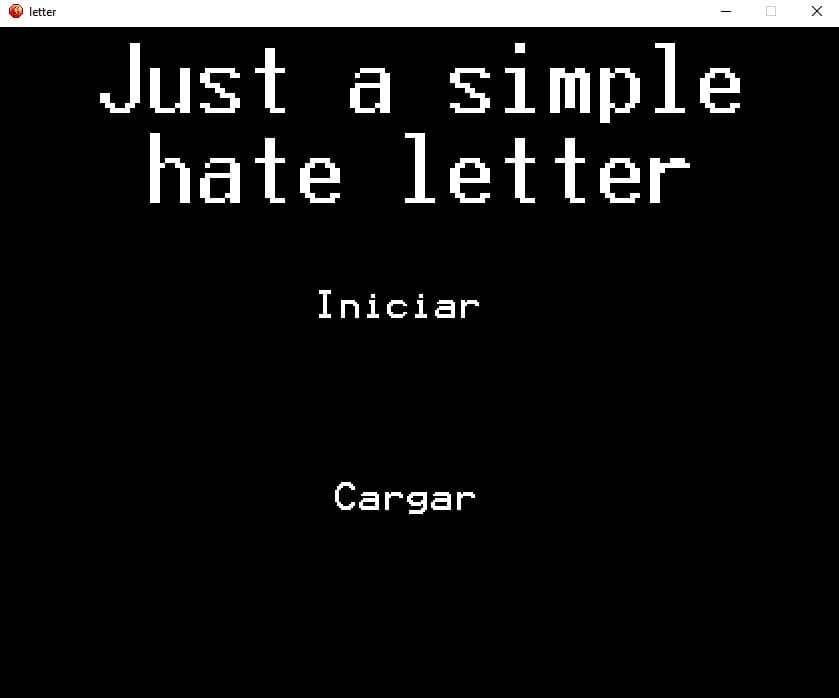 Just a simple hate letter (esp) screenshot 2