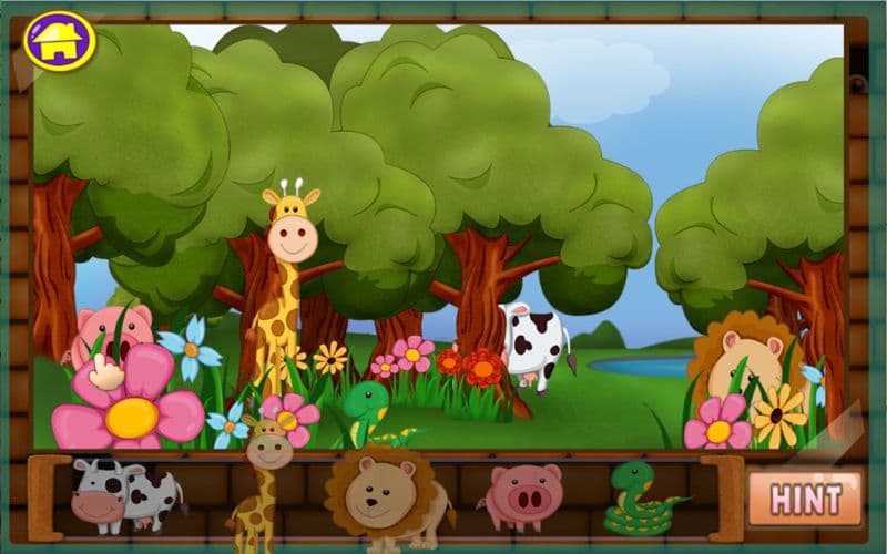 Hidden objects Play peek a boo screenshot 5